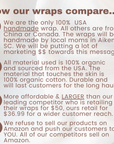 Castor Oil Wrap 100% Organic USA Handmade