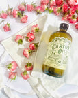 Organic Cold Pressed Castor Oil Hexane Free USA bottled: 16 oz