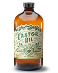 Organic Cold Pressed Castor Oil Hexane Free USA bottled: 16 oz