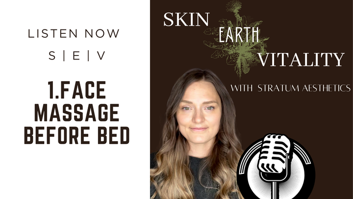 1. Face Massage Before Bed