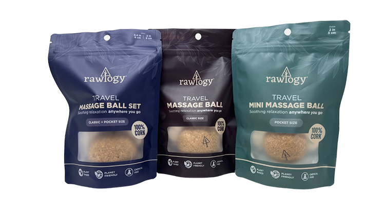 Rawlogy® Cork Massage Ball: Mini (1.9