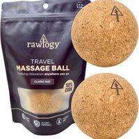 Rawlogy® Cork Massage Ball: Mini (1.9")