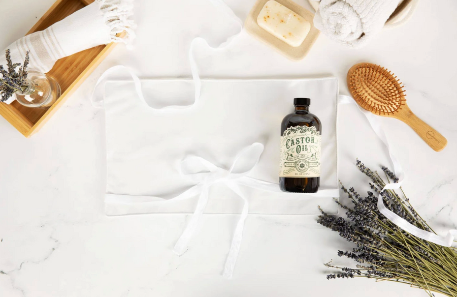 Castor Oil and Wrap Pack Combo