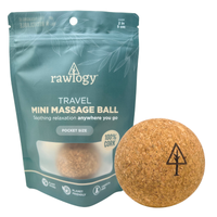 Rawlogy® Cork Massage Ball: Mini (1.9")